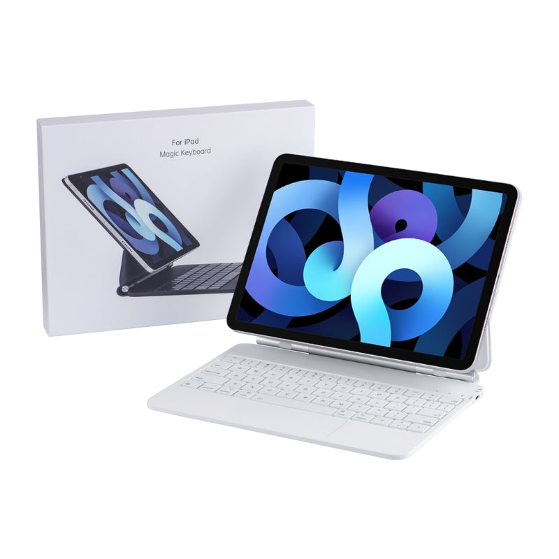 Cargue la imagen en el visor de la galería, [With Touchpad][Magic Keybord] Apple iPad Pro 11&quot; (1st/2nd/3rd/4th Gen 2018/2020/2021/2022) ipad Air 10.9&quot; 4/5th Gen (2020/2022) iPad Air 11&#39;&#39; 6th Gen (2024) - Precision Multi-Touch Trackpad Magnetic Smart Wireless Keyboard Case With Backlit Keys - Polar Tech Australia

