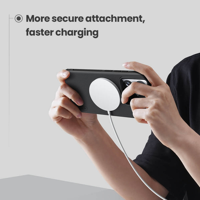 Cargue la imagen en el visor de la galería, [Magsafe Compatible] Xiaomi Mi 14 - Nillkin Super Frosted Shield Pro Magnetic Matte Cover Case - Polar Tech Australia
