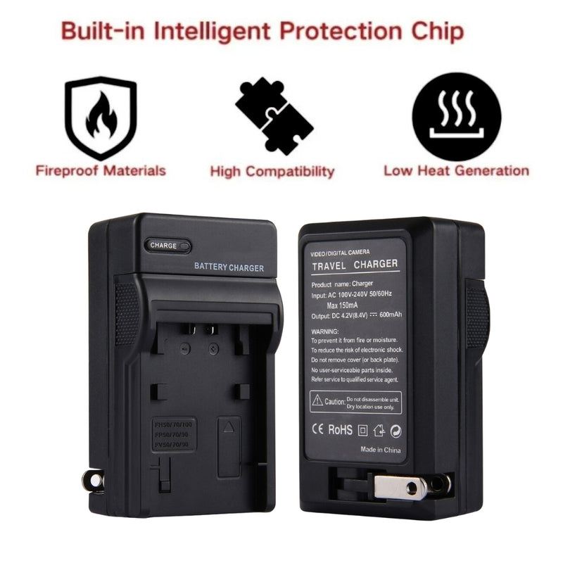 Load image into Gallery viewer, [4.2V(8.4V)/0.6A] Sony DCR-DVD103 DCR-DVD108E DCR-SX40 SX40R SX41 DCR-SR68 DCR-SR88 DCR-SX15 - Camera Charger Power Supply Adapter - Polar Tech Australia
