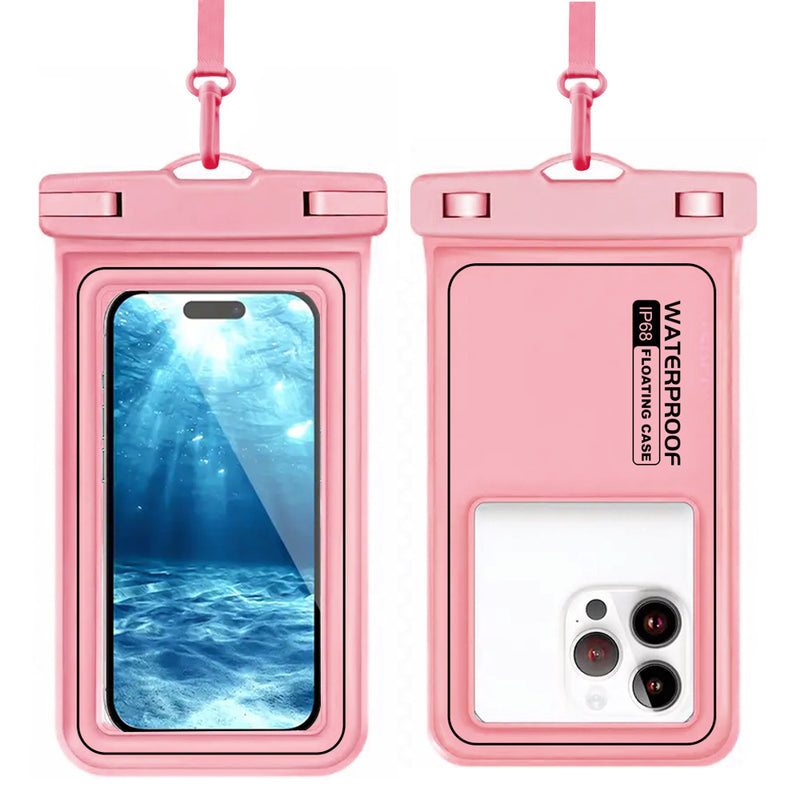 Cargue la imagen en el visor de la galería, [Waterproof Phone Pouch] iPhone 16/15/14/13/12 Pro Max Plus Samsung Galaxy S24/S23/S22/S21 Google Pixel Etc, Up to 6.9&#39;&#39; - IP68 Universal Floating Float Water Proof Cell Phone Dry Bag Phone Case Protector - Polar Tech Australia
