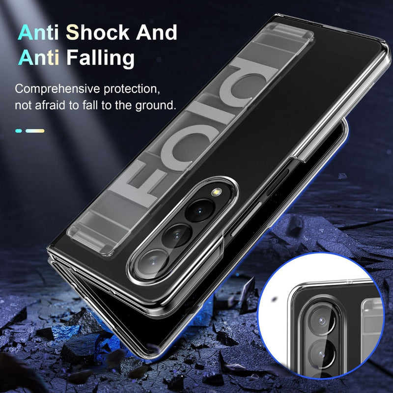 Chargez l&#39;image dans la visionneuse de la galerie, Samsung Galaxy Z Fold 6 (SM-F956) - Silicone Wristband Holder Foldable Phone Case
