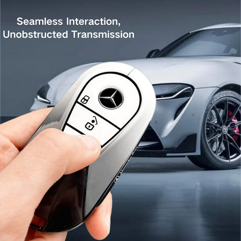 Load image into Gallery viewer, Mercedes Benz Stylish with Cool Shockproof Car Key Fob Protective Case Cover For Benz A, C, E, S, G-Class, GLA, GLB, GLC, GLE, GLS - Polar Tech Australia

