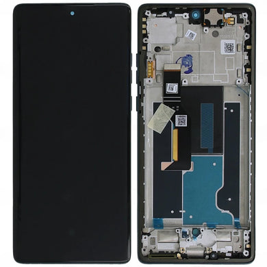 [With Frame] Motorola Edge 50 Neo -  OLED LCD Screen Display Touch Digitizer Assembly - Polar Tech Australia