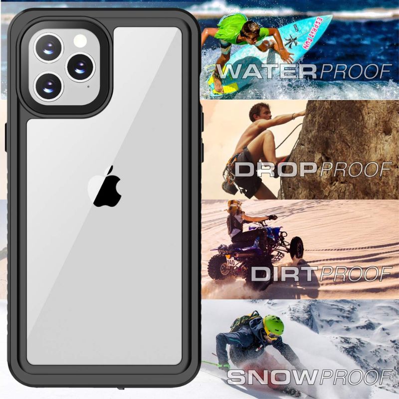 Cargue la imagen en el visor de la galería, [FS Series] Apple iPhone 12 Pro Max - Redpepper Full Covered Waterproof Heavy Duty Tough Armor Case - Polar Tech Australia
