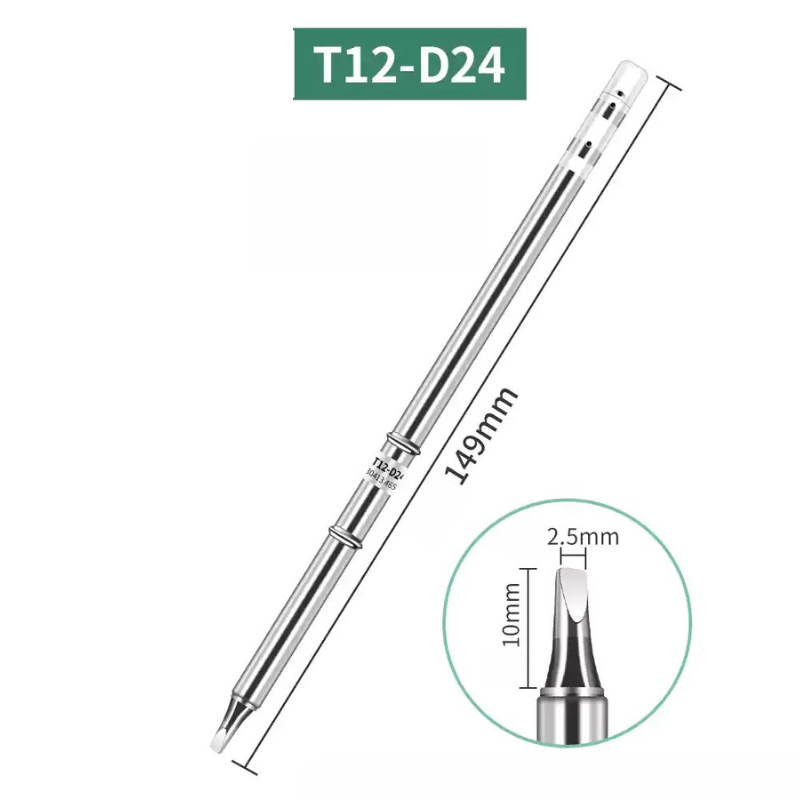Cargue la imagen en el visor de la galería, [BXSLLTDT] T12 Soldering Iron Tip with Integrated Heating Core - Polar Tech Australia
