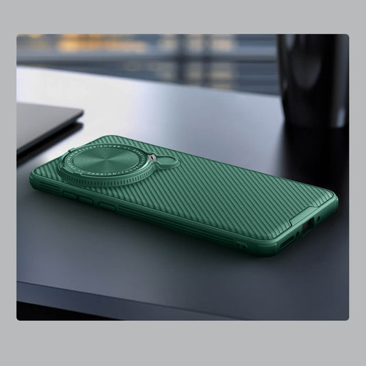 [Magsafe Compatible] OnePlus 13 - Nillkin Super Matte Shield Flip Style Lens Camera Stand Protective Case