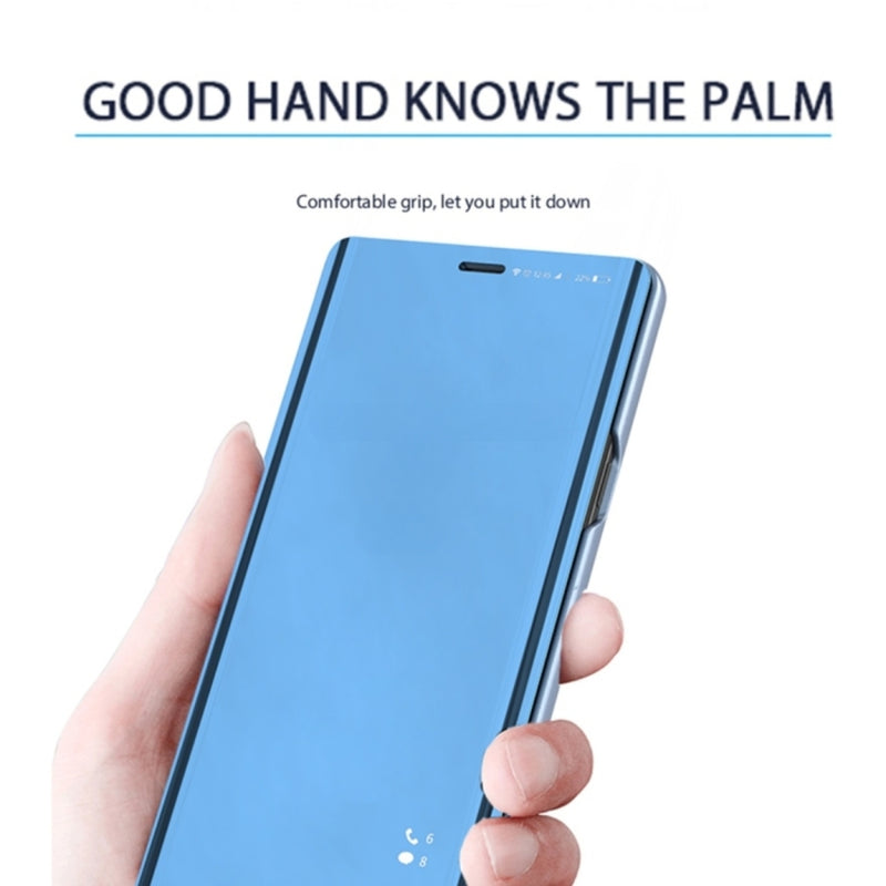 Cargue la imagen en el visor de la galería, Samsung Galaxy Note 9 (SM-N960) - Mirror Clear View Horizontal Flip PU Leather Case
