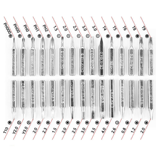 [32 in 1] Screwdriver Tool Kit - Polar Tech Australia