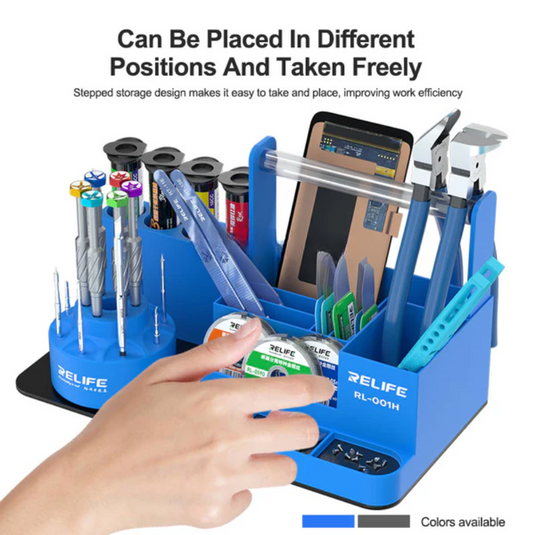 [RL-001H] Rotatable Storage Box Tools Accessories Placement Rack - Polar Tech Australia