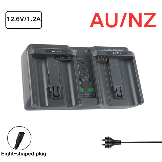 [12.6V/1.2A][Eight-shaped plug] Nikon D4 D4S D5 D6 D850 - Dual Camera Charger Power Supply Adapter - Polar Tech Australia
