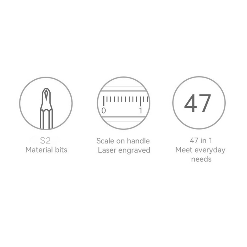 Chargez l&#39;image dans la visionneuse de la galerie, [PT-S01][47 in 1] PolarTech Premium Quality Precision Screwdriver Bit Set – Made for Phone &amp; Electronics Repair
