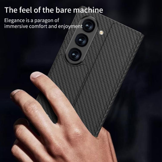 Samsung Galaxy Z Fold7 5G - GKK Integrated Flip Leather Phone Case