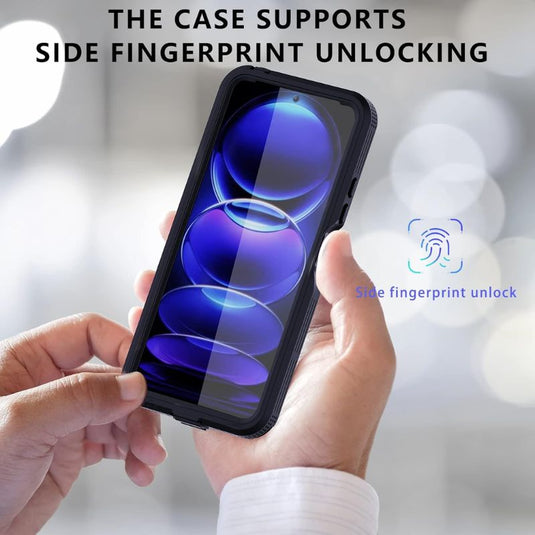 [Mars Series] Xiaomi Redmi Note 12 Pro 5G - Shellbox Full Covered Waterproof Heavy Duty Tough Armor Case - Polar Tech Australia