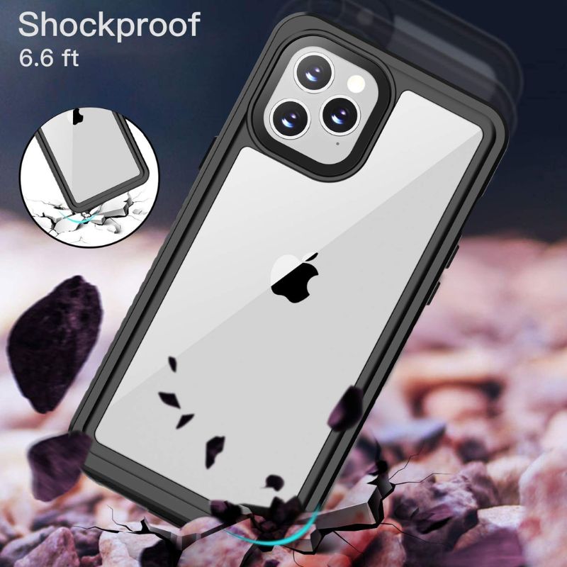 Cargue la imagen en el visor de la galería, [FS Series] Apple iPhone 12 Pro Max - Redpepper Full Covered Waterproof Heavy Duty Tough Armor Case - Polar Tech Australia
