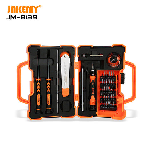 [JM-8139] JAKEMY 43 in 1 Precision Screwdriver Hardware Repair Open Tools Set - Polar Tech Australia