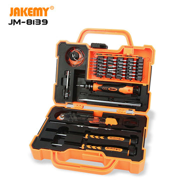 [JM-8139] JAKEMY 43 in 1 Precision Screwdriver Hardware Repair Open Tools Set - Polar Tech Australia