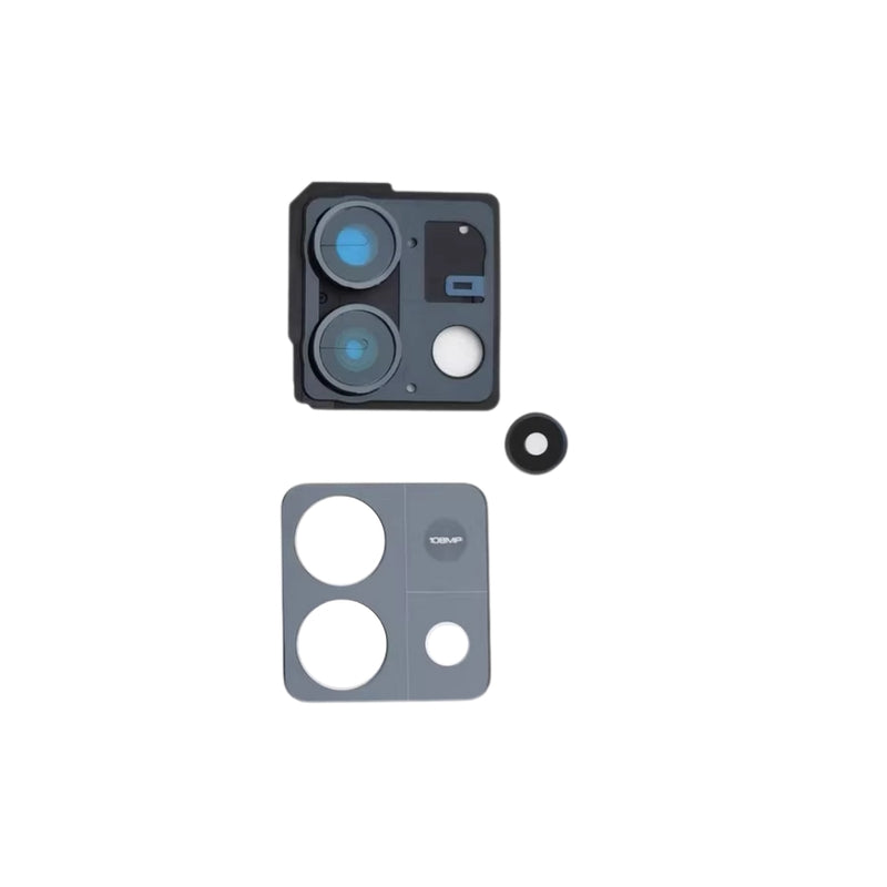Cargue la imagen en el visor de la galería, [With Frame] Xiaomi Redmi Note 13 (China) - Back Rear Camera Glass Lens

