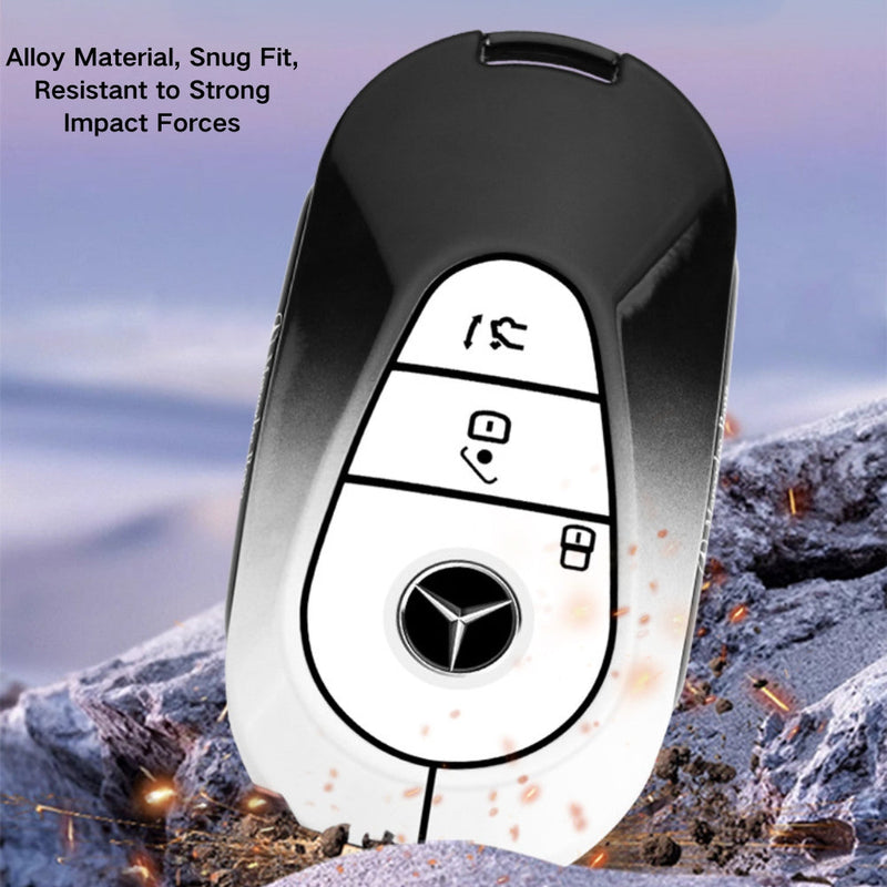 Load image into Gallery viewer, Mercedes Benz Stylish with Cool Shockproof Car Key Fob Protective Case Cover For Benz A, C, E, S, G-Class, GLA, GLB, GLC, GLE, GLS - Polar Tech Australia
