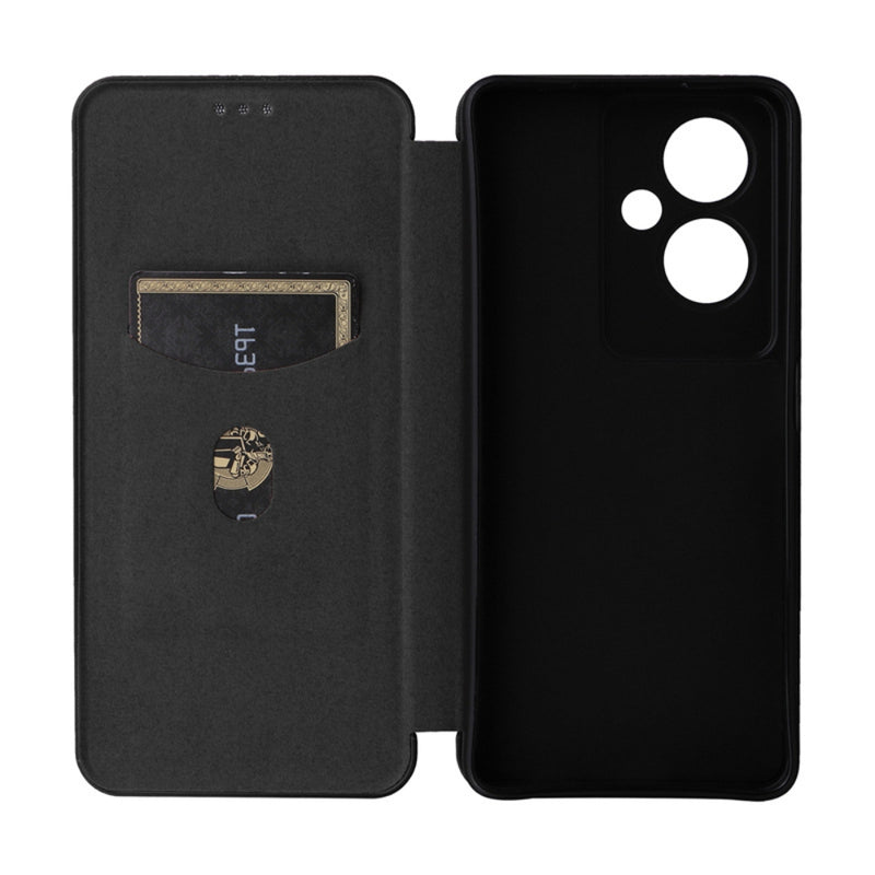 Load image into Gallery viewer, OPPO A79 5G (CPH2557, CPH2553) - Carbon Fiber Texture Flip Leather Phone Case - Polar Tech Australia

