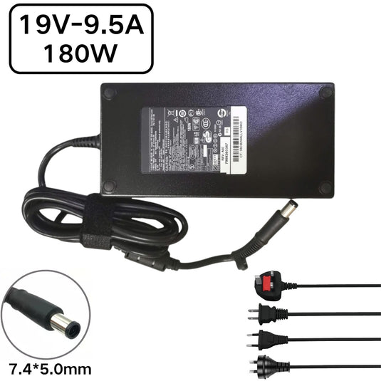 [19V-9.5A/180W][7.4x5.0] HP Z2 G9 Mini Workstation Desktop Laptop AC Power Supply Adapter Charger