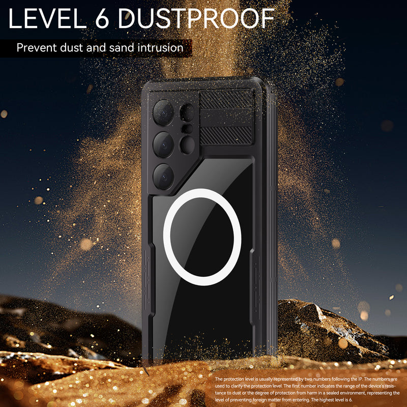Load image into Gallery viewer, [Magsafe Compatible] [Mars Series] Samsung Galaxy S25/Plus/Ultra - Shellbox Full Covered Waterproof Heavy Duty Tough Armor Case - Polar Tech Australia
