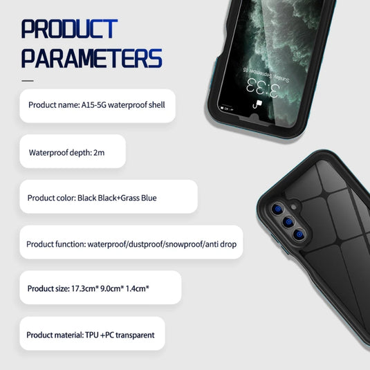 [A Series] Samsung Galaxy A16 (SM-A165/SM-A166) - Redpepper IP68 Waterproof Heavy Duty Tough Armor Case - Polar Tech Australia