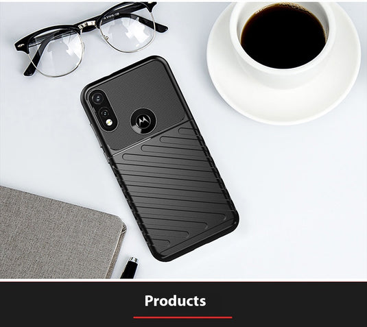 Motorola Moto Defy 2 - AirPillow Cushion Transparent Soft Clear TPU Four Corners Protective Case - Polar Tech Australia
