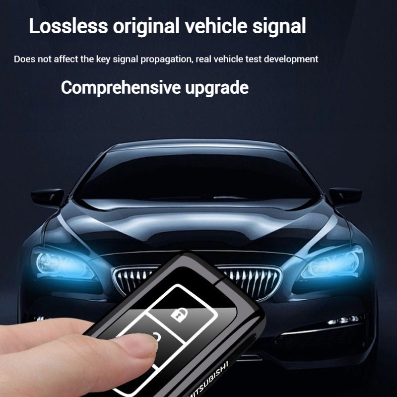 Chargez l&#39;image dans la visionneuse de la galerie, Mitsubishi Zinc Alloy + TPU Car Key Fob Case Cover For Outlander, ASX, Eclipse Cross, L200, Pajero, Triton, Lancer EX
