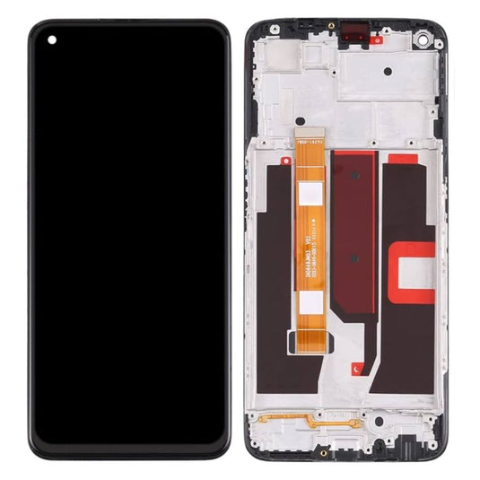 [With Frame] OPPO A74 5G (CPH2197) - LCD Touch Digitiser Display Screen Assembly - Polar Tech Australia
