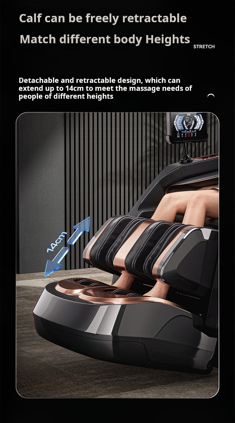 Cargue la imagen en el visor de la galería, [M8 Max][Voice Control][AI Version] Luxury iMassage 9D Full-body Multi-function Zero-Gravity Large Massage Chair
