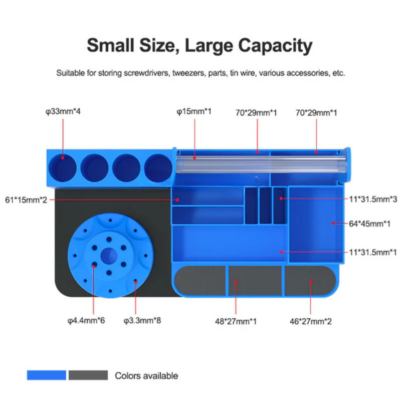 Load image into Gallery viewer, [RL-001H] Rotatable Storage Box Tools Accessories Placement Rack - Polar Tech Australia
