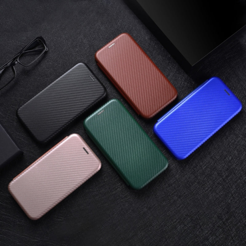 Load image into Gallery viewer, OPPO A79 5G (CPH2557, CPH2553) - Carbon Fiber Texture Flip Leather Phone Case - Polar Tech Australia
