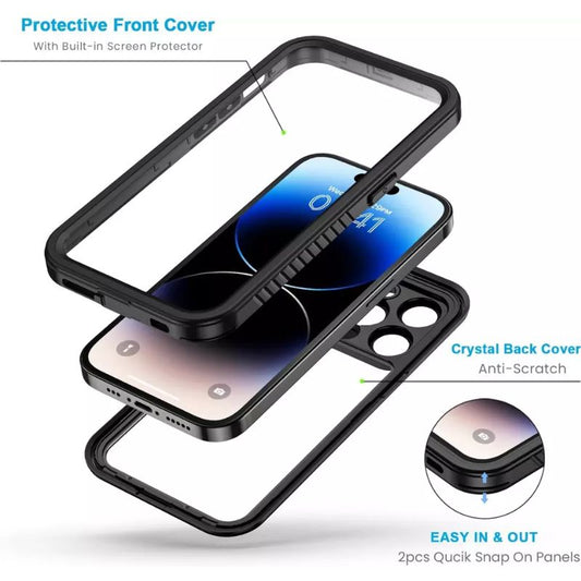 [FS Series] Apple iPhone 14 Pro / 14 Pro Max - Redpepper Full Covered Waterproof Heavy Duty Tough Armor Case - Polar Tech Australia