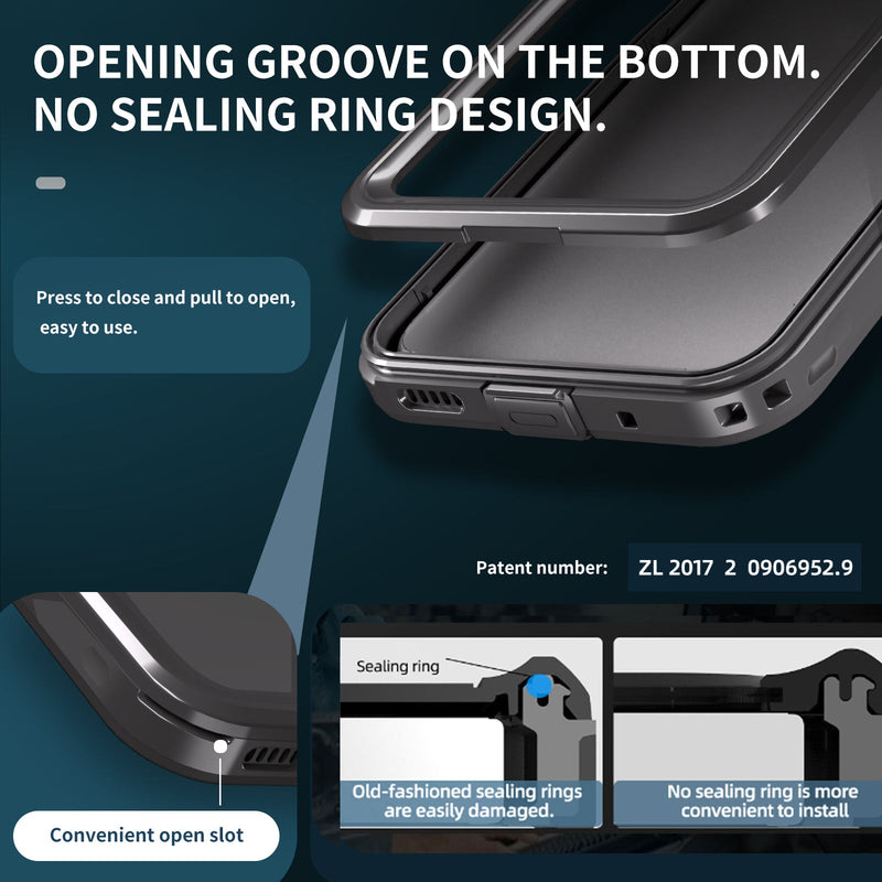 Cargue la imagen en el visor de la galería, [A-Series] Motorola Moto G 5G (2024) - Redpepper Full Covered Waterproof Heavy Duty Tough Armor Case - Polar Tech Australia
