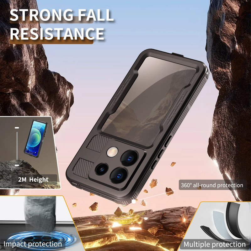 Cargue la imagen en el visor de la galería, Xiaomi Redmi Note 13 Pro 5G - Shellbox Full Covered Waterproof Heavy Duty Tough Armor Case - Polar Tech Australia
