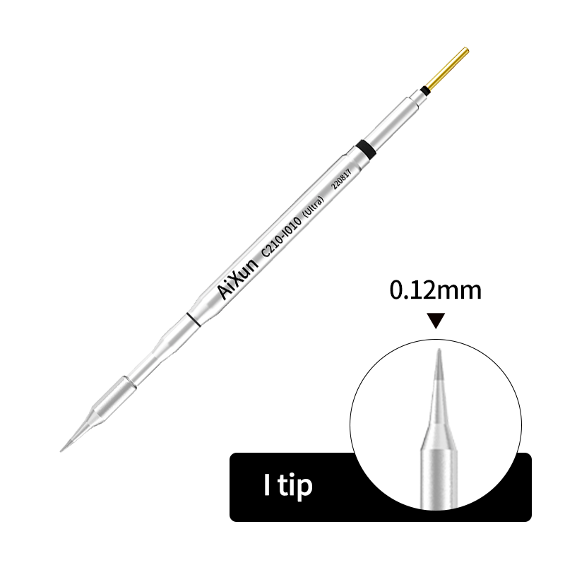 Cargue la imagen en el visor de la galería, AiXun C210 Replacement Soldering Iron Tips – High-Precision Micro Soldering for SMD Rework - Polar Tech Australia
