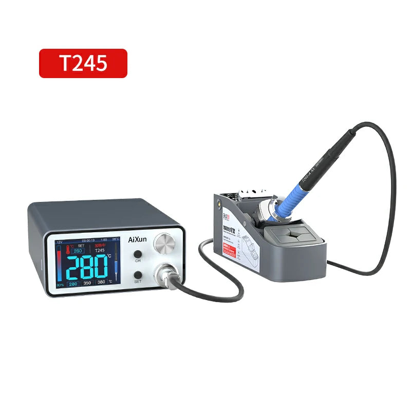 Load image into Gallery viewer, AiXun T3A 200W Temperature Controlled Quick Soldering Station – Precision, Speed, and Efficiency - Polar Tech Australia
