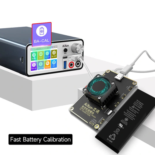 AiXun P2408S Intelligent Regulated 24V DC Power Supply – Ideal for Mobile Repair - Polar Tech Australia