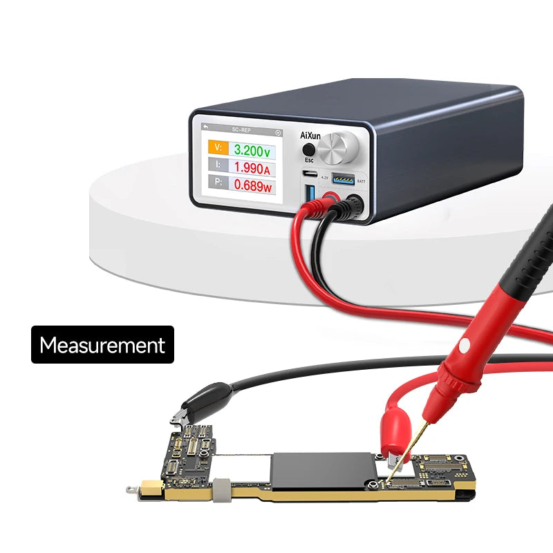 Cargue la imagen en el visor de la galería, AiXun P2408S Intelligent Regulated 24V DC Power Supply – Ideal for Mobile Repair - Polar Tech Australia

