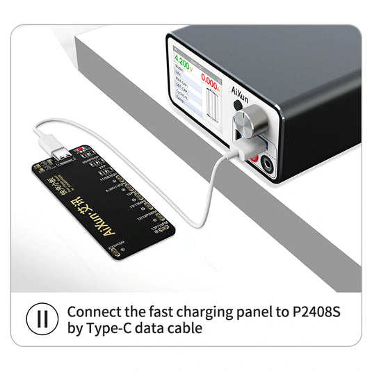 AiXun P2408S Battery Fast Charging Adaptor – Compatible with iPhone 6-13 Pro Max Series - Polar Tech Australia