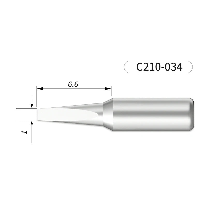 Cargue la imagen en el visor de la galería, AiXun C210 Customized Soldering Iron Tips – High-Performance Replacement for Precision Soldering - Polar Tech Australia
