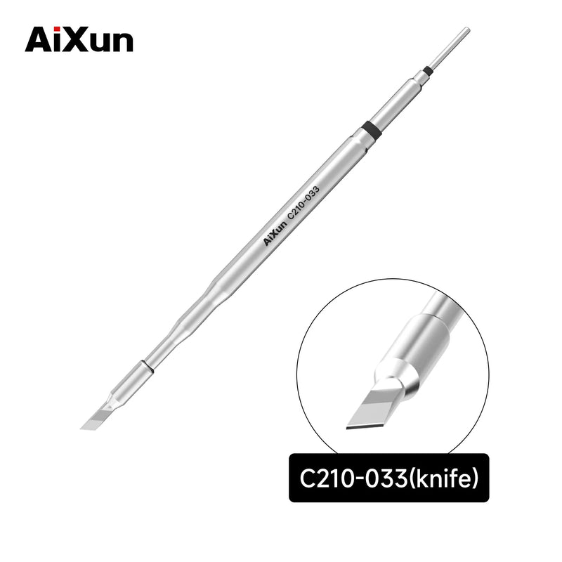 Cargue la imagen en el visor de la galería, AiXun C210 Customized Soldering Iron Tips – High-Performance Replacement for Precision Soldering - Polar Tech Australia
