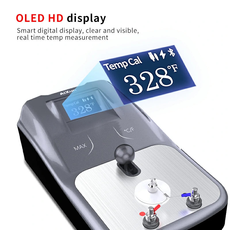 Load image into Gallery viewer, AiXun DT01 OLED Smart Digital Display Thermometer – Precision Temperature Tester for Soldering &amp; Electronics Repair - Polar Tech Australia
