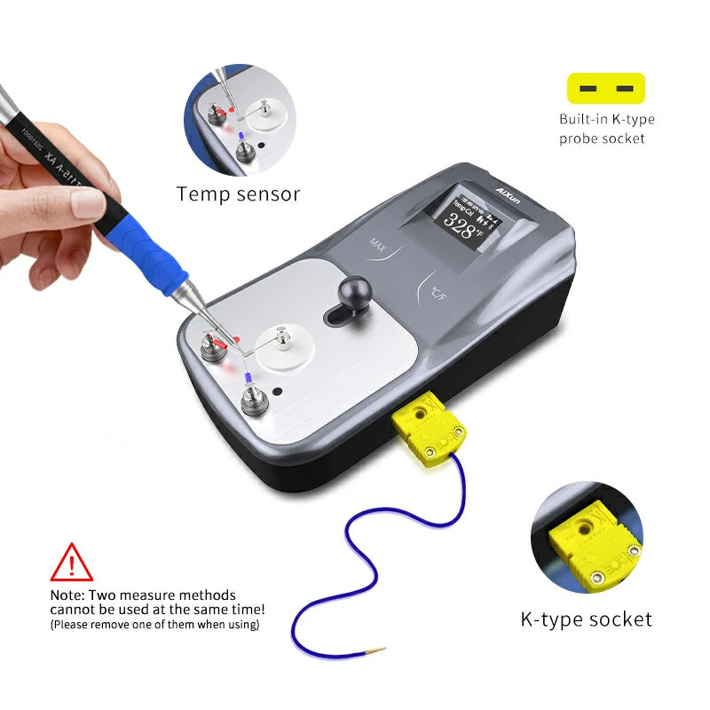 Load image into Gallery viewer, AiXun DT01 OLED Smart Digital Display Thermometer – Precision Temperature Tester for Soldering &amp; Electronics Repair - Polar Tech Australia
