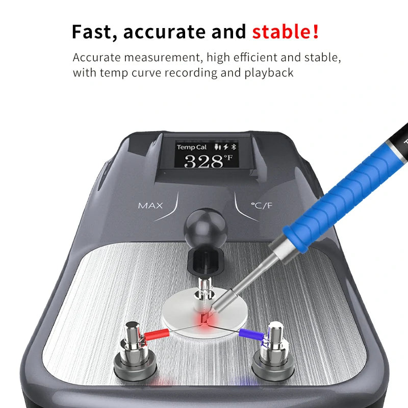 Load image into Gallery viewer, AiXun DT01 OLED Smart Digital Display Thermometer – Precision Temperature Tester for Soldering &amp; Electronics Repair - Polar Tech Australia
