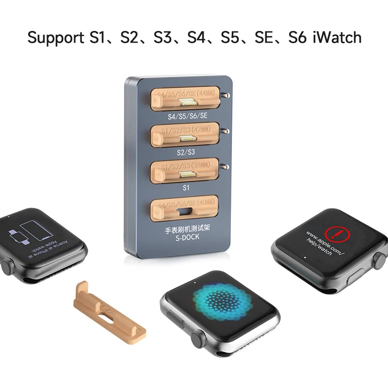 Load image into Gallery viewer, AiXun S-DOCK Apple Watch One-Key Restoring Test Stand – Essential Tool for iWatch Repair - Polar Tech Australia
