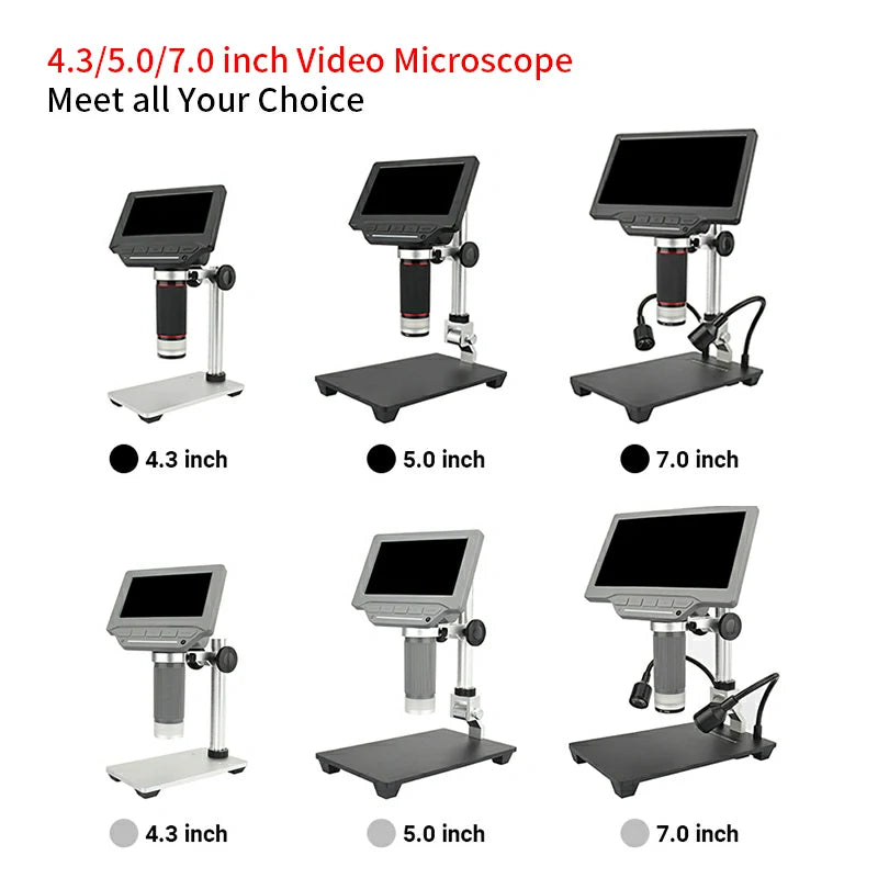 Cargue la imagen en el visor de la galería, AiXun 7-Inch HD Digital Industrial Microscope – Perfect for BGA Rework &amp; Precision Soldering - Polar Tech Australia
