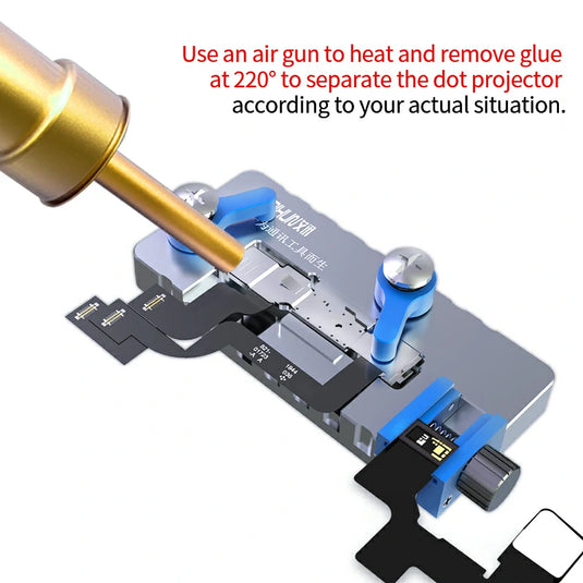 AiXun J02 2-in-1 Dot Projector Repair Fixture (3rd Gen) – Professional Face ID Repair Jig - Polar Tech Australia