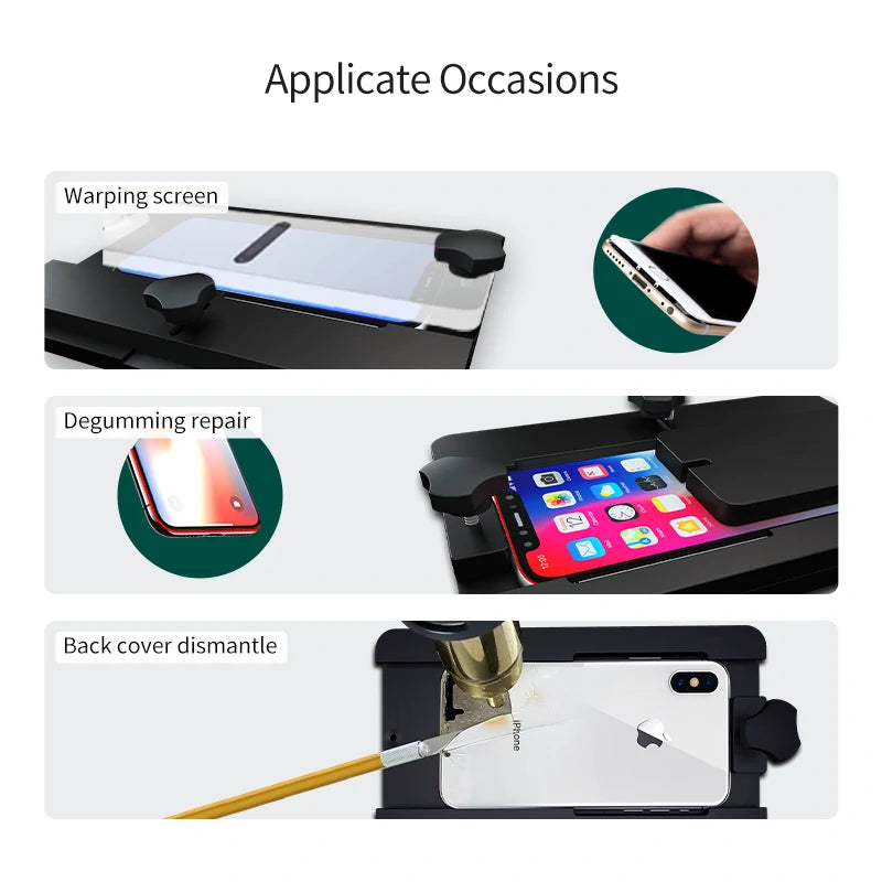 Load image into Gallery viewer, AiXun FT08 Multi-Function Phone Repair Fixture – Professional LED Screen &amp; Back Cover Pressing Tool - Polar Tech Australia
