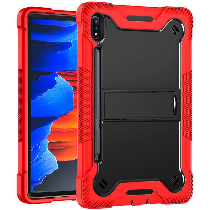 Load image into Gallery viewer, Samsung Galaxy Tab S7 Plus/S8 Plus/S7 FE/S9 Plus/S9 FE Plus - Heavy Duty Defender Armor Drop Proof Stand Case - Polar Tech Australia
